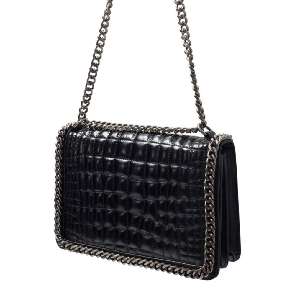 Zara croc print chain bag